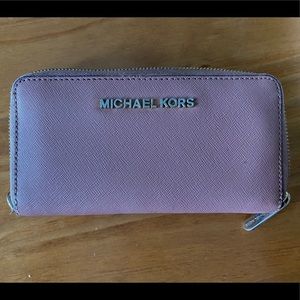 Michael Kors zip around wallet